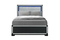 Soleil - Queen Bed - Charcoal