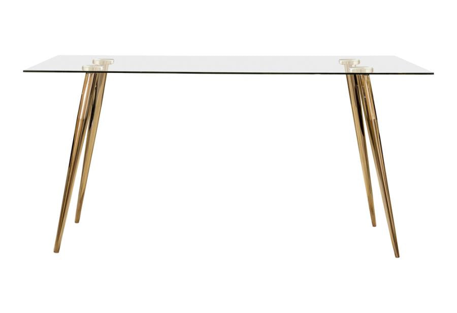 Gilman Gold Dining Table - MyWaynesHome #