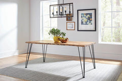 Sherman Brown Dining Table - MyWaynesHome #