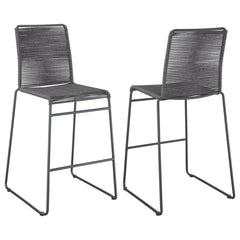 Jerome Grey Bar Stool - MyWaynesHome #