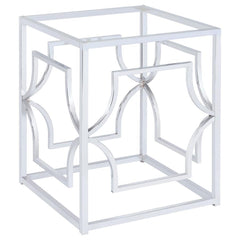 Starlight Silver Dining Table Base - MyWaynesHome #