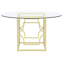 Starlight Gold Dining Table - MyWaynesHome #