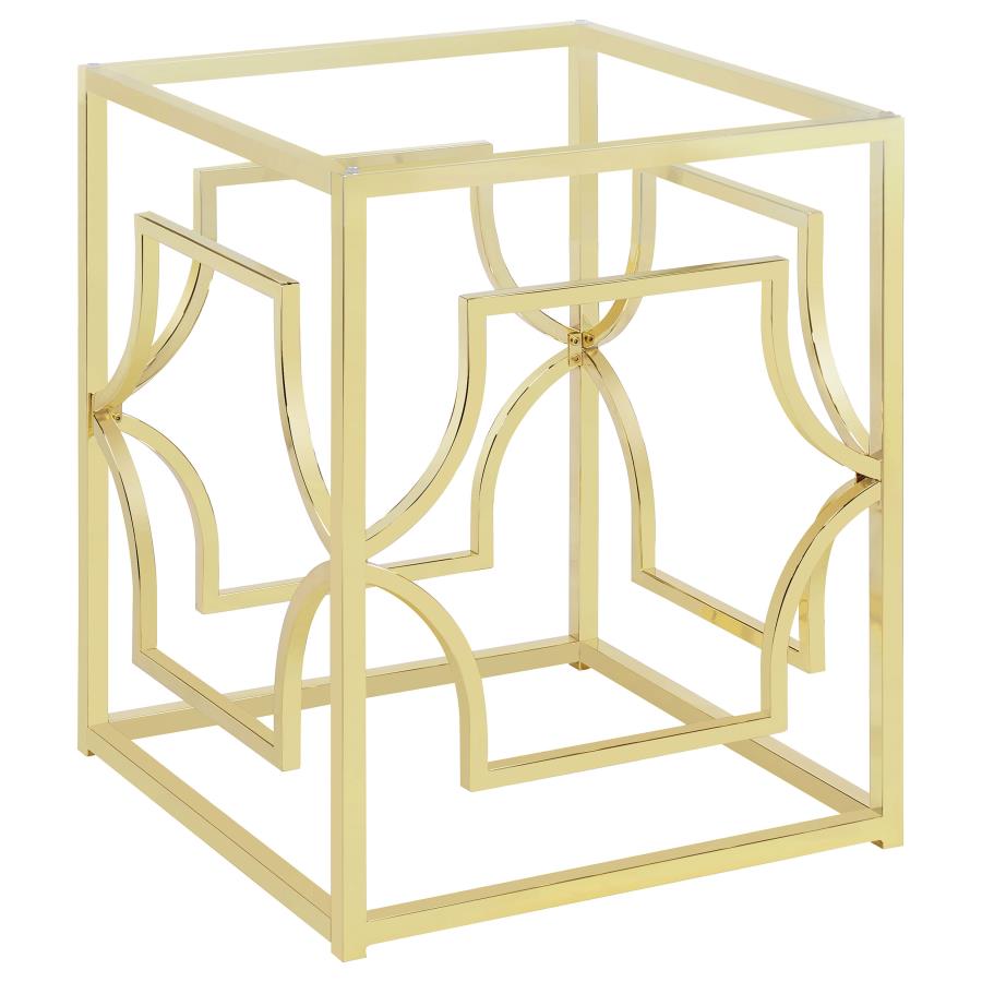 Starlight Gold Dining Table Base - MyWaynesHome #