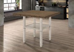 Sarasota Brown Counter Height Dining Table - MyWaynesHome #