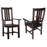 Calandra Brown Arm Chair - MyWaynesHome #