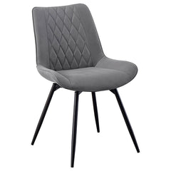 Diggs Grey Swivel Side Chair - MyWaynesHome #