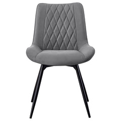 Diggs Grey Swivel Side Chair - MyWaynesHome #
