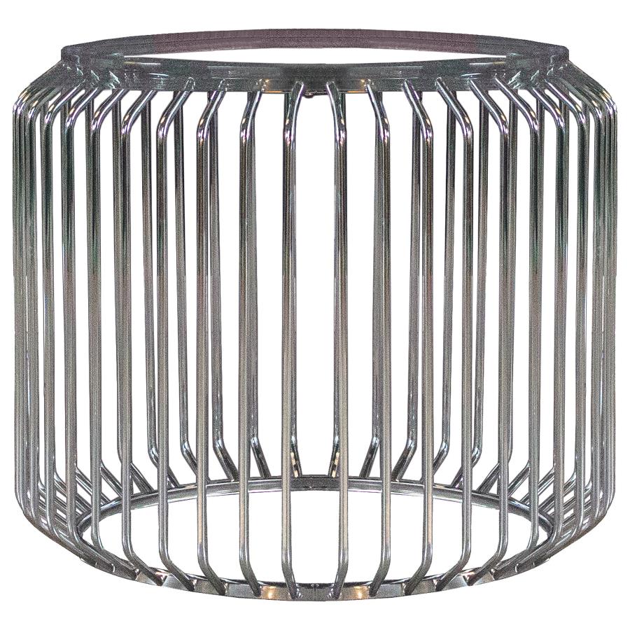 Veena Silver Dining Table Base - MyWaynesHome #