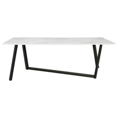Mayer White Dining Table - MyWaynesHome #