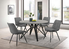 Neil Grey 5 Pc Dining Set - MyWaynesHome #