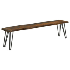 Neve Brown Bench - MyWaynesHome #