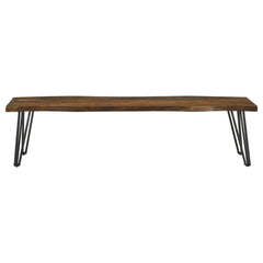 Neve Brown Bench - MyWaynesHome #