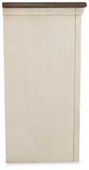 Bolanburg - Extra Large TV Stand - White / Brown / Beige
