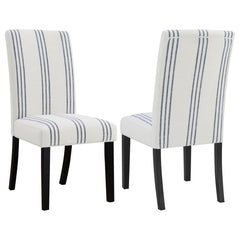 Herran - Upholstered Dining Side Chair (Set of 2) - Beige
