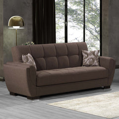 Ottomanson Armada Air - Upholstered Convertible Sofabed With Storage - Polyester
