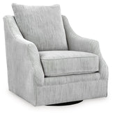 Gubbins - Swivel Accent Chair - Gray