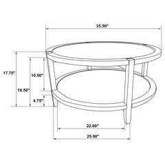 Camillo - Round Coffee And End Table Set