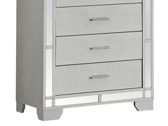 Madison - Chest - Silver Champagne