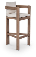 Newport - Water Resistant Fabric Upholstered Outdoor Patio Bar Stool
