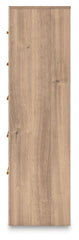 Kinlanni - Five Drawer Chest - Tan