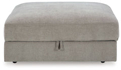 Aslan Court - 2 Pc. - 4-Piece Sofa Pit Sectional, Ottoman - Pebble