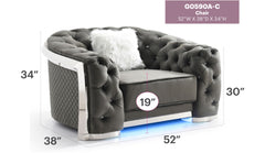 Glory Furniture - Sapphire - Chair