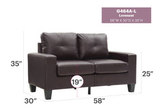 Glory Furniture - Newbury - Modular Loveseat