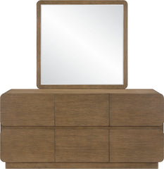 Adagio - Solid Wood And Oak Veneer Mirror