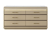 Genesis - Dresser With LED - Gold
