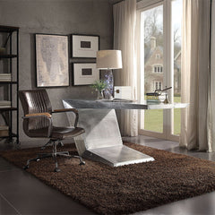 Brancaster - Executive Writing Desk - Aluminum