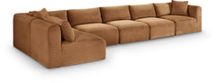 Shaggy - Fabric 6 Piece Modular Sectional