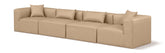 Cube - Modular 4 Piece Sofa - Tan