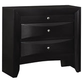 Briana Black Nightstand - MyWaynesHome #