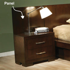 Jessica Brown Nightstand Back Panel - MyWaynesHome #