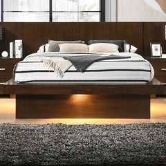 Jessica Brown Queen Bed - MyWaynesHome #