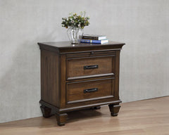 Franco Brown Nightstand - MyWaynesHome #