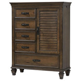 Franco Brown Door Chest - MyWaynesHome #