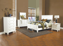 Sandy Beach Ivory California King Bed - MyWaynesHome #