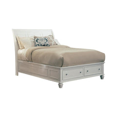 Sandy Beach Ivory Queen Bed 5 Pc Set - MyWaynesHome #