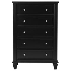 Sandy Beach Black Chest - MyWaynesHome #