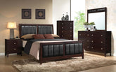 Carlton Brown California King Bed 5 Pc Set - MyWaynesHome #