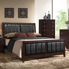 Carlton Brown Queen Bed - MyWaynesHome #