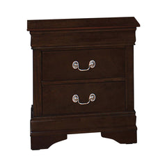 Louis Philippe Brown Queen Bed 5 Pc Set - MyWaynesHome #