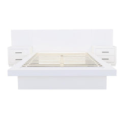 Jessica White Eastern King Bed - MyWaynesHome #