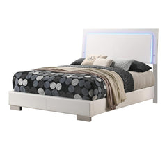 Felicity White Queen Bed 5 Pc Set - MyWaynesHome #
