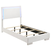 Felicity White Twin Bed - MyWaynesHome #