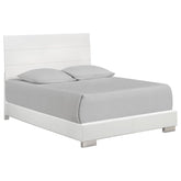 Felicity White Eastern King Bed - MyWaynesHome #