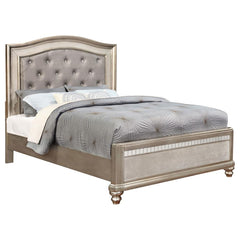 Bling Game Silver Eastern King Bed - MyWaynesHome #