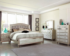 Bling Game Silver Queen Bed - MyWaynesHome #