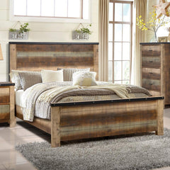 Sembene Brown Queen Bed - MyWaynesHome #